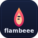 Flambeee flame logo